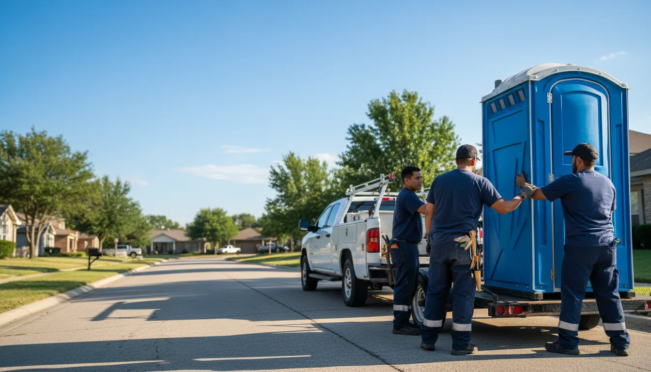 Portable Toilet Rental in Woodlake, CA near me